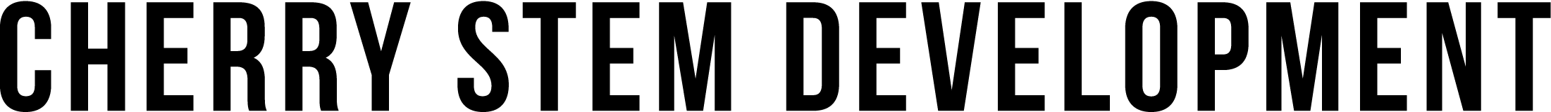 Cherry Stem Development Logo Text